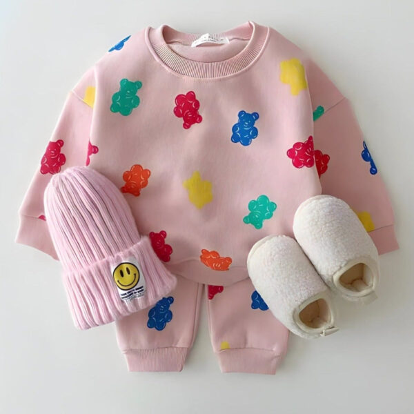 1.remini-enhanced_512bddbf-b752-42d7-88ba-3c8bb8f8f9e6.jpg Gummy Bear Baby & Toddler 2-Piece Set
