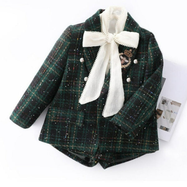 10_8dee9ab3-9007-4b4a-bf84-b3cca7b38284.jpg Girls' Classic Jacket & Skort Set in Green