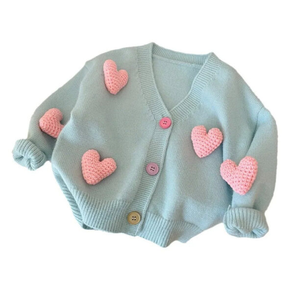 11_26de350d-e54f-420b-bbb5-a4525818b1b2.jpg Knit Cotton Cardigan with Hearts
