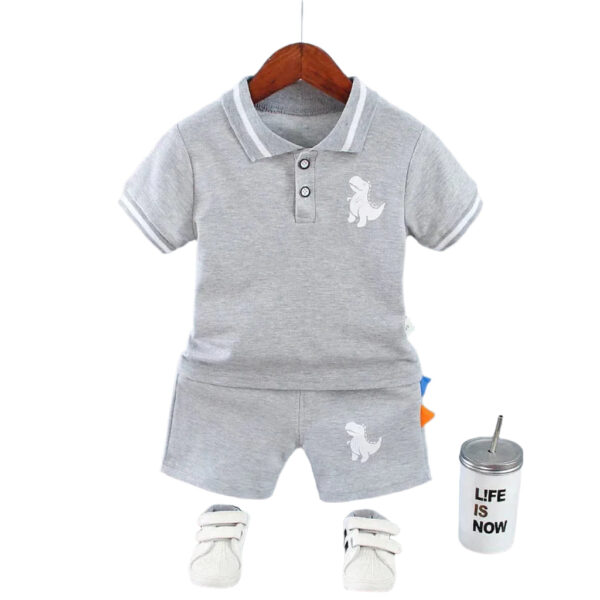12m-5_5.jpg Boys' Dinosaur 2-Piece Matching Set