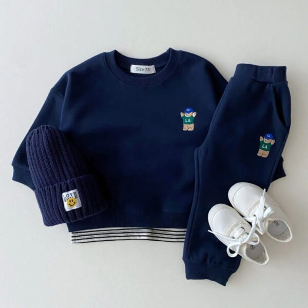 13_e29e0a25-d487-4ff5-bd63-71e6d98a0a38.jpg Baby Toddler Cute LA Bear Sweatshirt & Pants Set