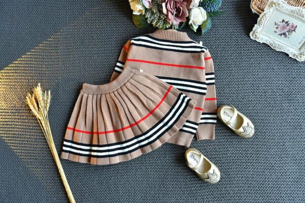 14_4_a8ddb11e-ef37-4cc2-85e2-429aca045669.jpg 2-Piece Girls' Knit Skirt and Cardigan Set