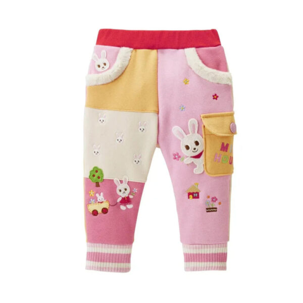 15_6e37b41c-9d44-4f68-901e-c193167f8067.jpg Bunny Little Girls' Sweatshirt and Sweatpants Set
