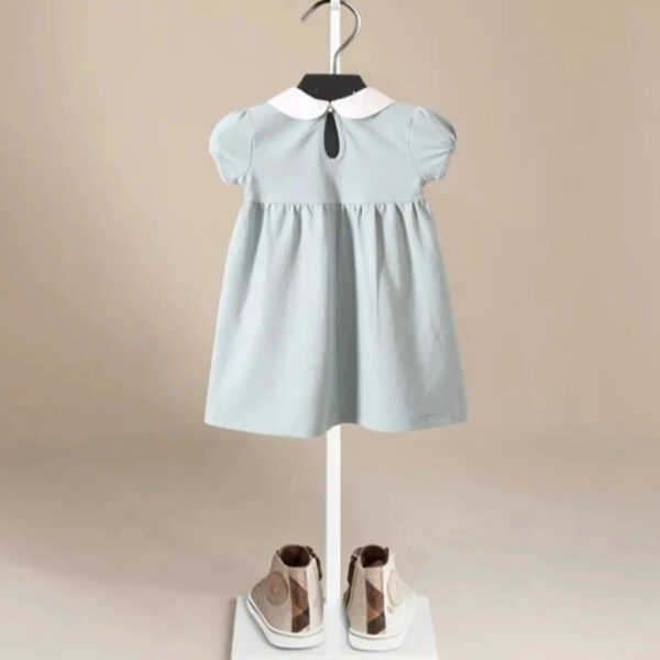 2.jpg Sage Blue Girls’ Dress