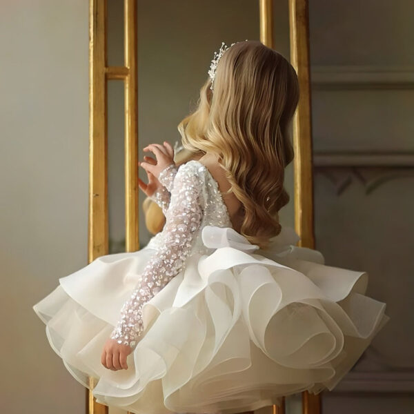 2.remini-enhanced_05b20633-4719-4a5d-9d01-7ec6dbcc2f69.jpg Flower Girls' Festive Soleil Dress with Glitters