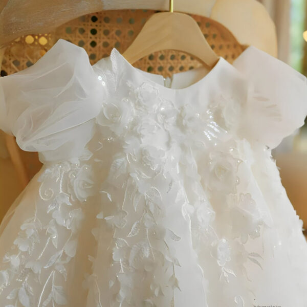 2.remini-enhanced_f04ebeb5-1dfc-44a1-9c73-f86707f3828a.jpg All White Tulle Flower Girl Dress with Ribbon Bow