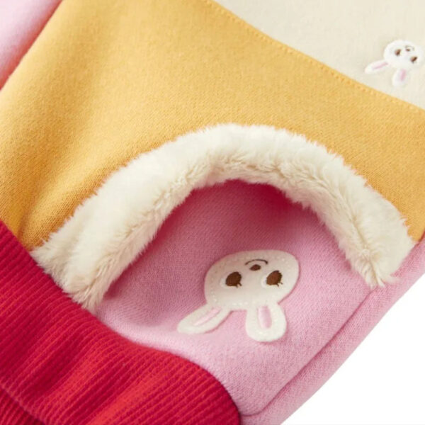 21_197a1367-8d06-4890-abed-fc30c9461a49.jpg Bunny Little Girls' Sweatshirt and Sweatpants Set