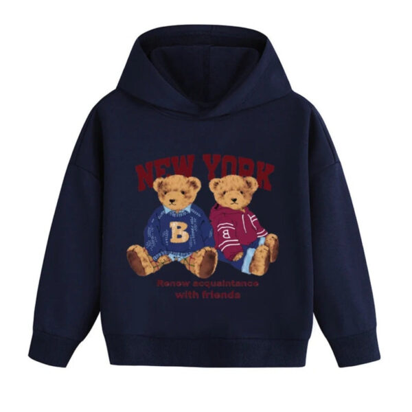 265.jpg Boys' Hooded Bear Sweatshirt