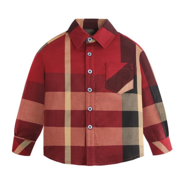 29316ae0.jpg Classic Plaid Special Occasion Boys' Shirt
