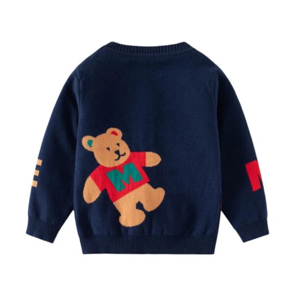 2_21c98dc3-0802-4d57-bbca-129be235edbb.jpg Navy Blue Little Boys' Playful Cardigan
