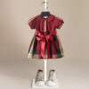 Organic Cotton Red Plaid Dress