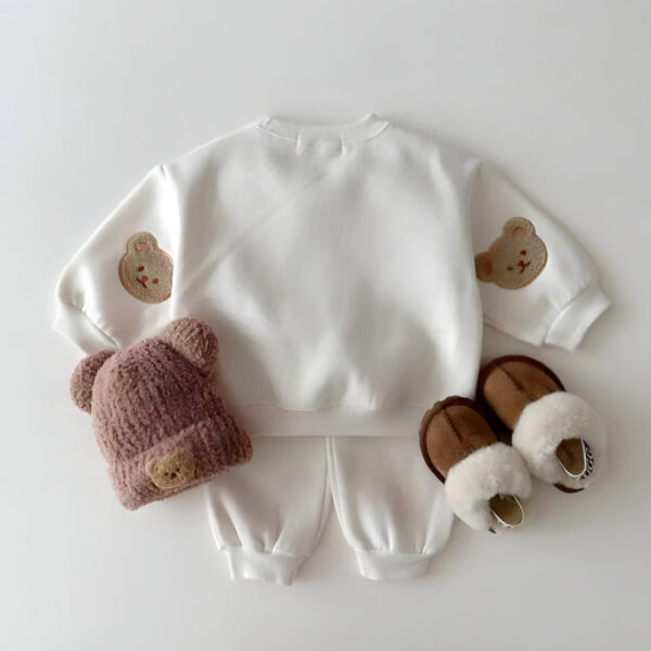 3.remini-enhanced_bd4af899-4792-40b6-b5b6-38b61898095c.jpg Bear Sleeves Unisex Sweatshirt and Sweatpants Set