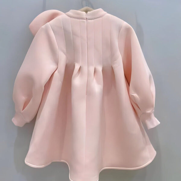 3.remini-enhanced_ca7e9c3b-d3e8-4d77-9aa0-01476b93f653.jpg Pastel Pink Long Sleeve Girls' Dress