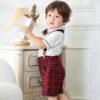 Boys' Set with Suspenders and Bow Tie