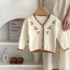 Retro Harmony Girls' Cardigan