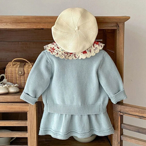 4_822f7d0b-2564-41eb-8339-86288d71aa37.jpg 2-Piece Daisy Girl Knit Dress & Cardigan Set