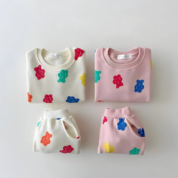 5.remini-enhanced_9628e0fc-f2b3-4128-9588-53fe82069ddb.jpg Gummy Bear Baby & Toddler 2-Piece Set