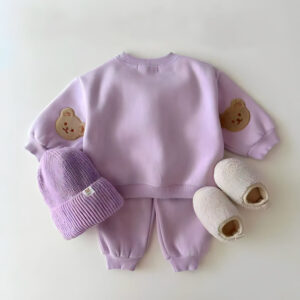 Bear Sleeves Unisex Sweatshirt and Sweatpants Set