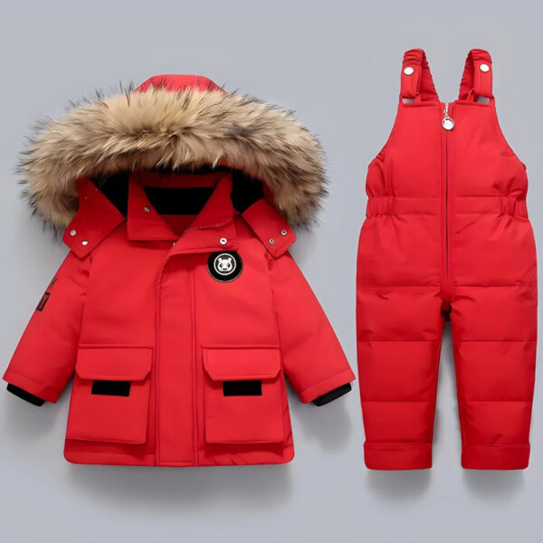 6.remini-enhanced_ce48ec55-8a4f-4a63-b27a-55a340bb2789.jpg Unisex Winter 2-Piece Ski Snowsuit Puffer Jacket and Pants Set
