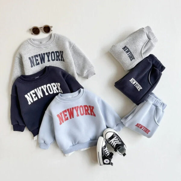 NYC Unisex Matching Top & Bottom Set
