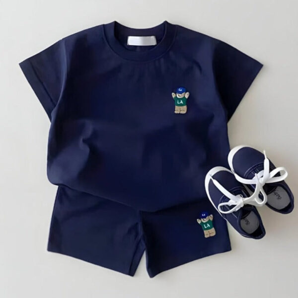 7.remini-enhanced_e16b4a57-66b4-437e-89cd-e35ea47f64e0.jpg LA Bear Shorts & T-Shirt Unisex Matching Set