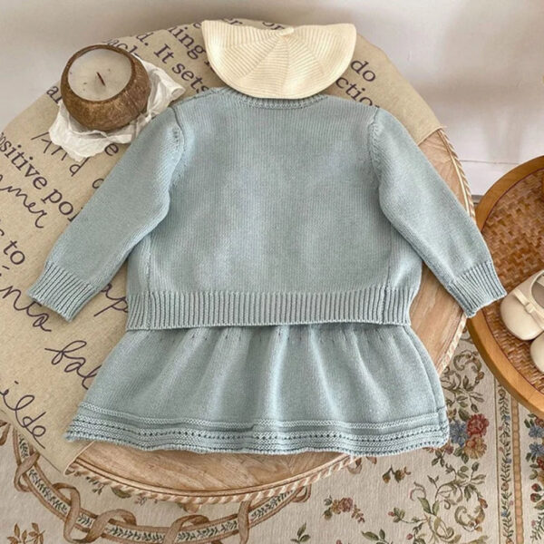 7_718c85c8-d2cb-4058-b48b-cf1996970d30.jpg 2-Piece Daisy Girl Knit Dress & Cardigan Set