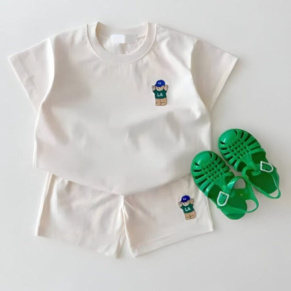 8.remini-enhanced_164025fa-2128-4bb1-8b2b-7824061ae372.jpg LA Bear Shorts & T-Shirt Unisex Matching Set