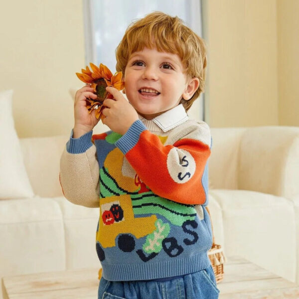 9_aefae2af-f4c0-42b6-a834-48fea3064393.jpg Boys’ Knit Cotton Sweater