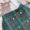 Girls' Classic Jacket & Skort Set in Green
