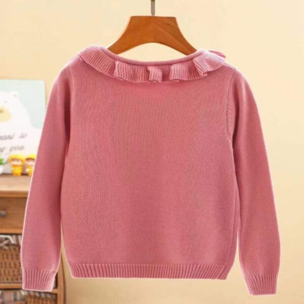 EASTERJACKET_4.jpg Knit Girls' Bunny Cardigan