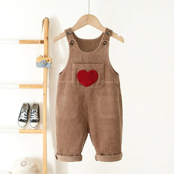 HEART_15.jpg Heart Corduroy Unisex Jumpsuit