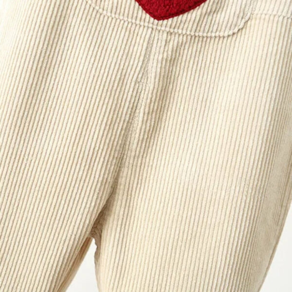 HEART_2.jpg Heart Corduroy Unisex Jumpsuit