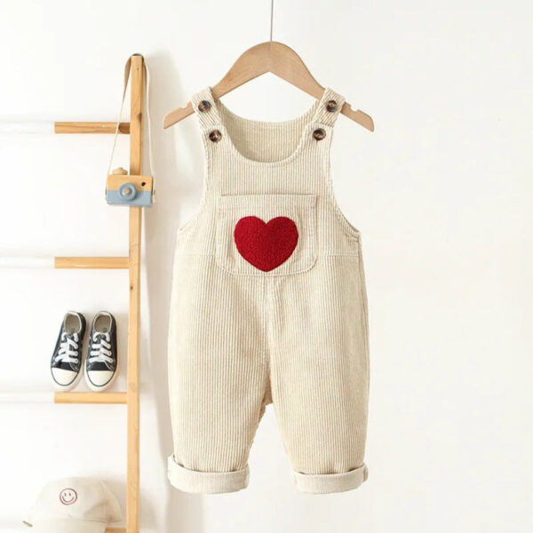 HEART_9.jpg Heart Corduroy Unisex Jumpsuit