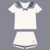 Sailor boys' short and top set