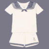 Sailor boys' short and top set