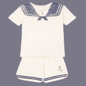 Sailor boys' short and top set