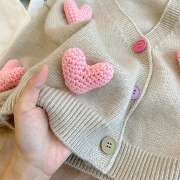 a91fa700-4827-4f92-ab2c-54d8879716e1.jpg Knit Cotton Cardigan with Hearts