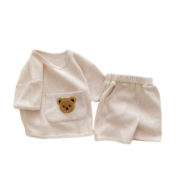 bearpocketset_5.jpg Baby And Toddler 2-Piece Soft Cotton Bear Set
