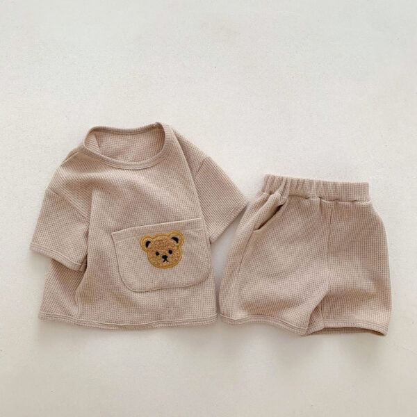 bearpocketset_6.jpg Baby And Toddler 2-Piece Soft Cotton Bear Set