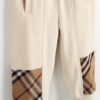 Boys' Cotton Light Beige Sweatpants