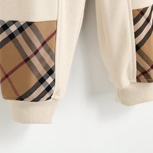 beigeset_4.jpg Boys' Cotton Light Beige Sweatpants