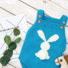 Knit Baby and Toddler Rabbit Bodysuit