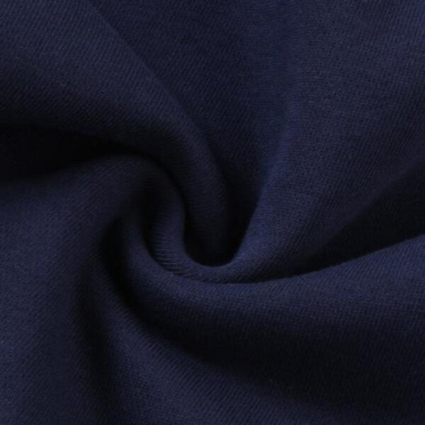 d53f87a4.jpg Navy Blue Girls’ Cotton Dress