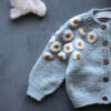 Daisy Little Girls' Knitted Cardigan