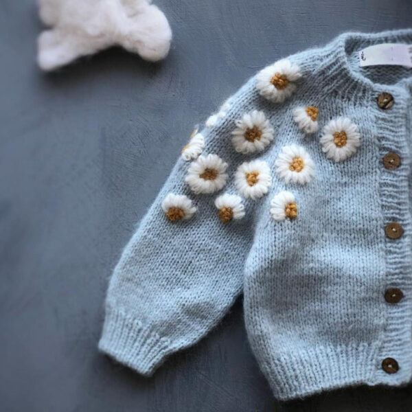 daisycardigan_4_976a4b31-606d-4560-b444-880d35f2aa03.jpg Daisy Little Girls' Knitted Cardigan