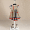 Wes Plaid Vintage Retro Style Cotton Dress