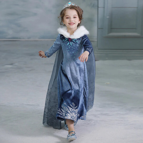 elsadress_6.jpg Frozen Elsa Premium Quality Girls' Dress