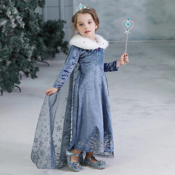 elsadress_8.jpg Frozen Elsa Premium Quality Girls' Dress