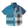 Boys' Short Sleeve Classic Plaid Shirt