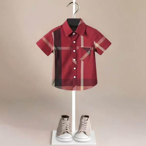 il_fullxfull.4832937770_j7vm_6e681c79-f2ef-42eb-aaa8-2263fd383e76.jpg Boys' Short Sleeve Classic Plaid Shirt